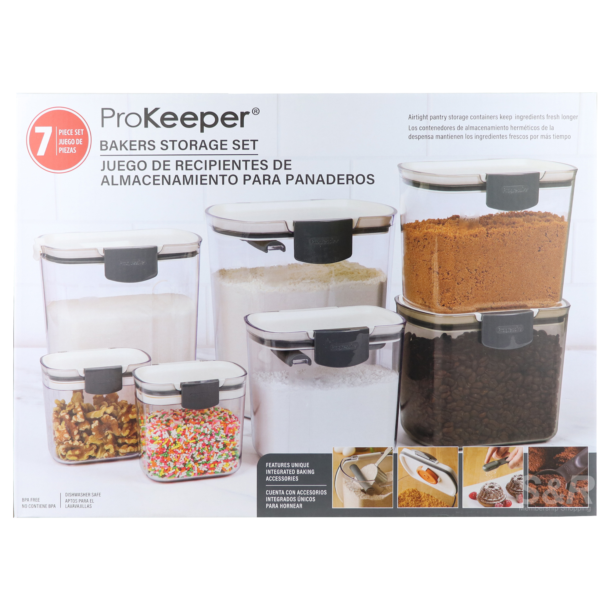 Pro Keeper 7pc Bakers Storage Set Pro Keeper 7pc Bakers Storage Set